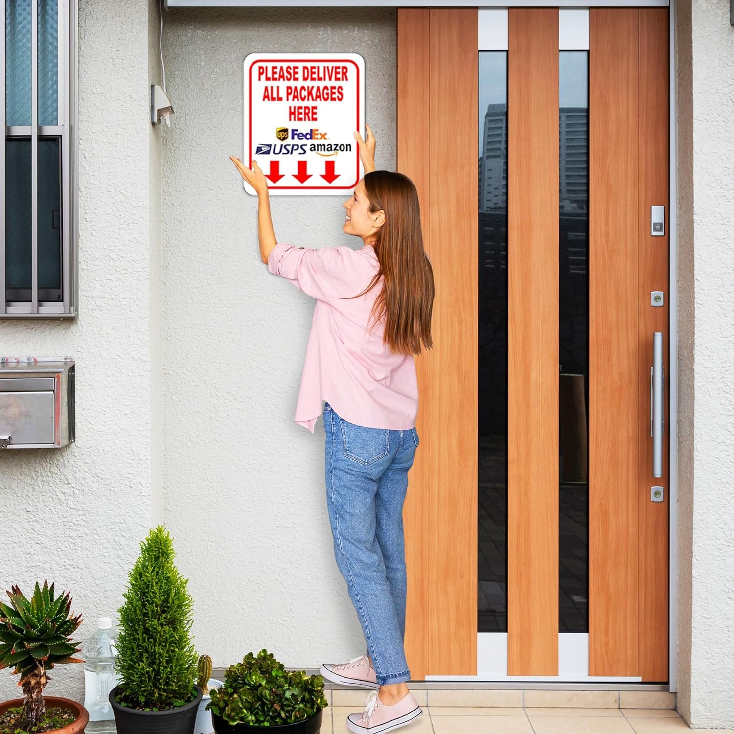 Amazon.com: Please Deliver All Packages Here With Arrows 8.5